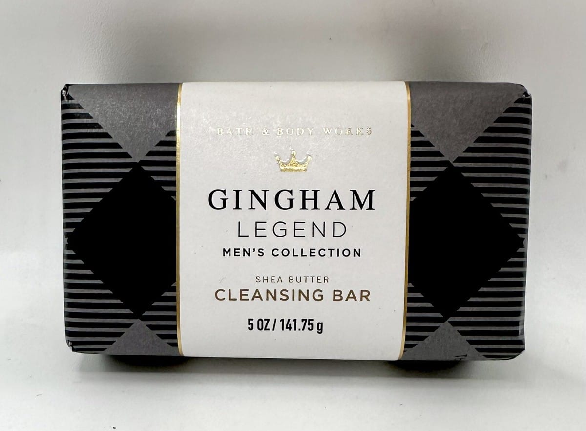 Gingham Bar Soap