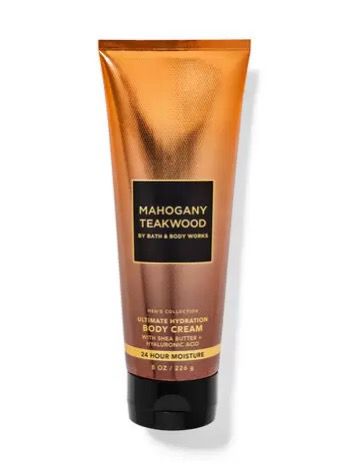 Mahogany Teakwood body cream