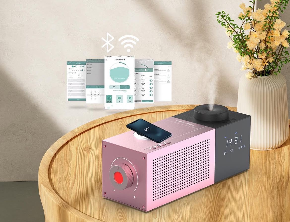 Box Diffuser With Speaker