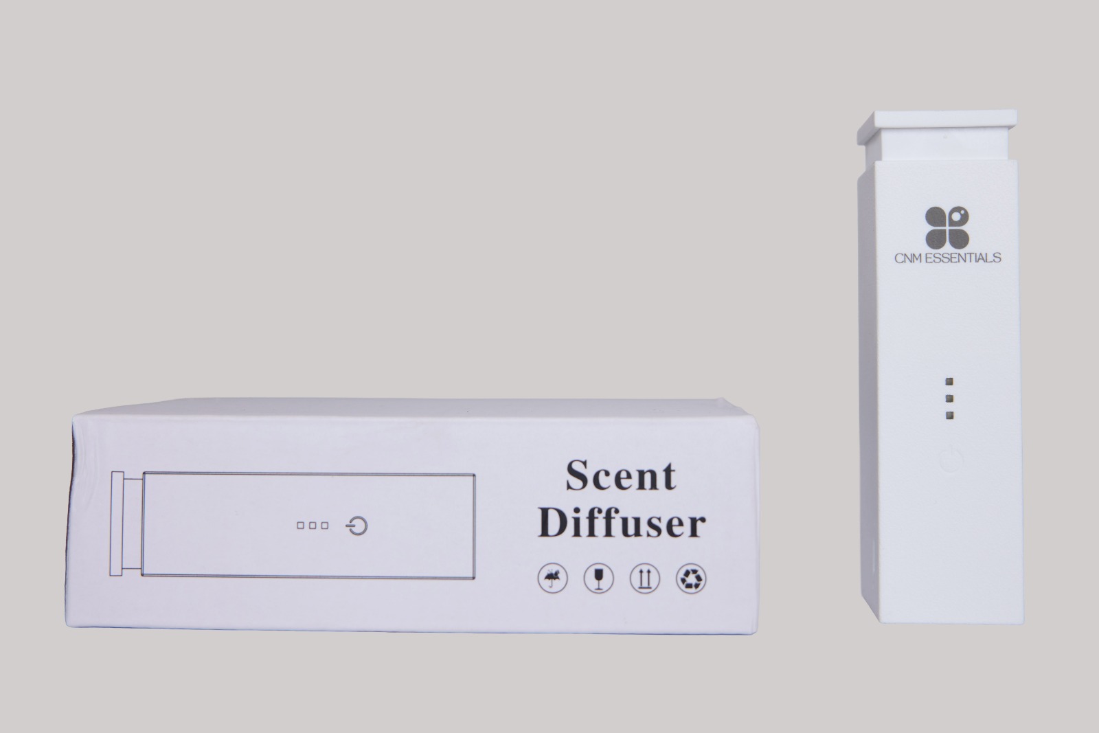 Car Diffuser 5ML White