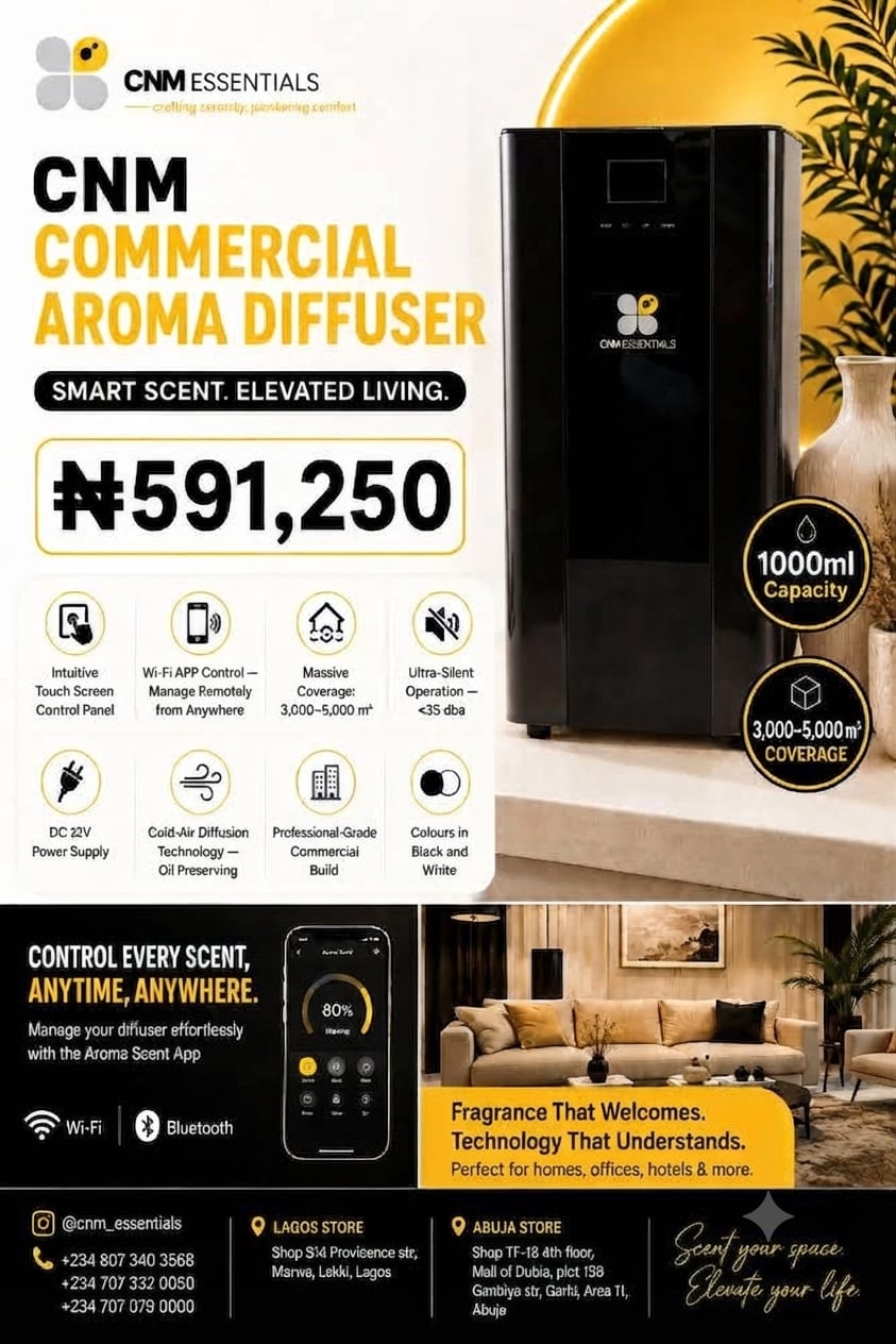 Cnm Commercial Aroma Diffuser Black