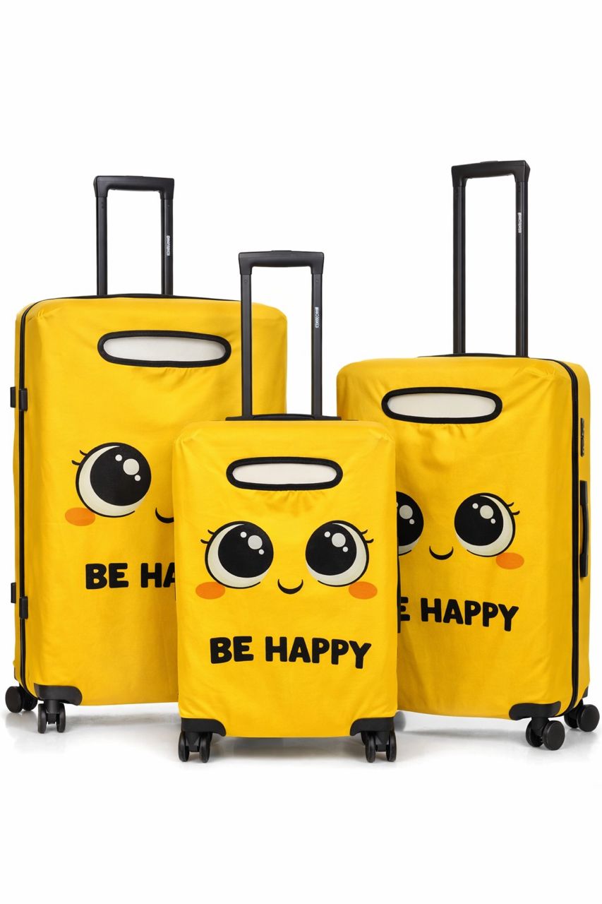 Luggage Cover Yellow